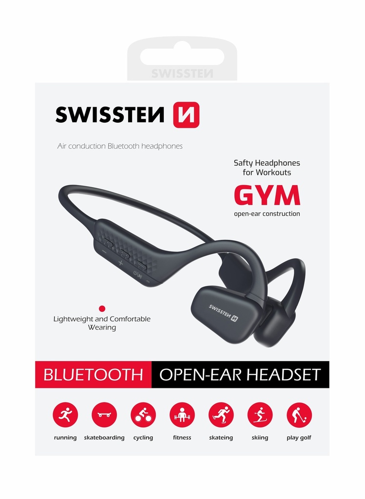 Swissten Gym Conduction Earphones - 51107090